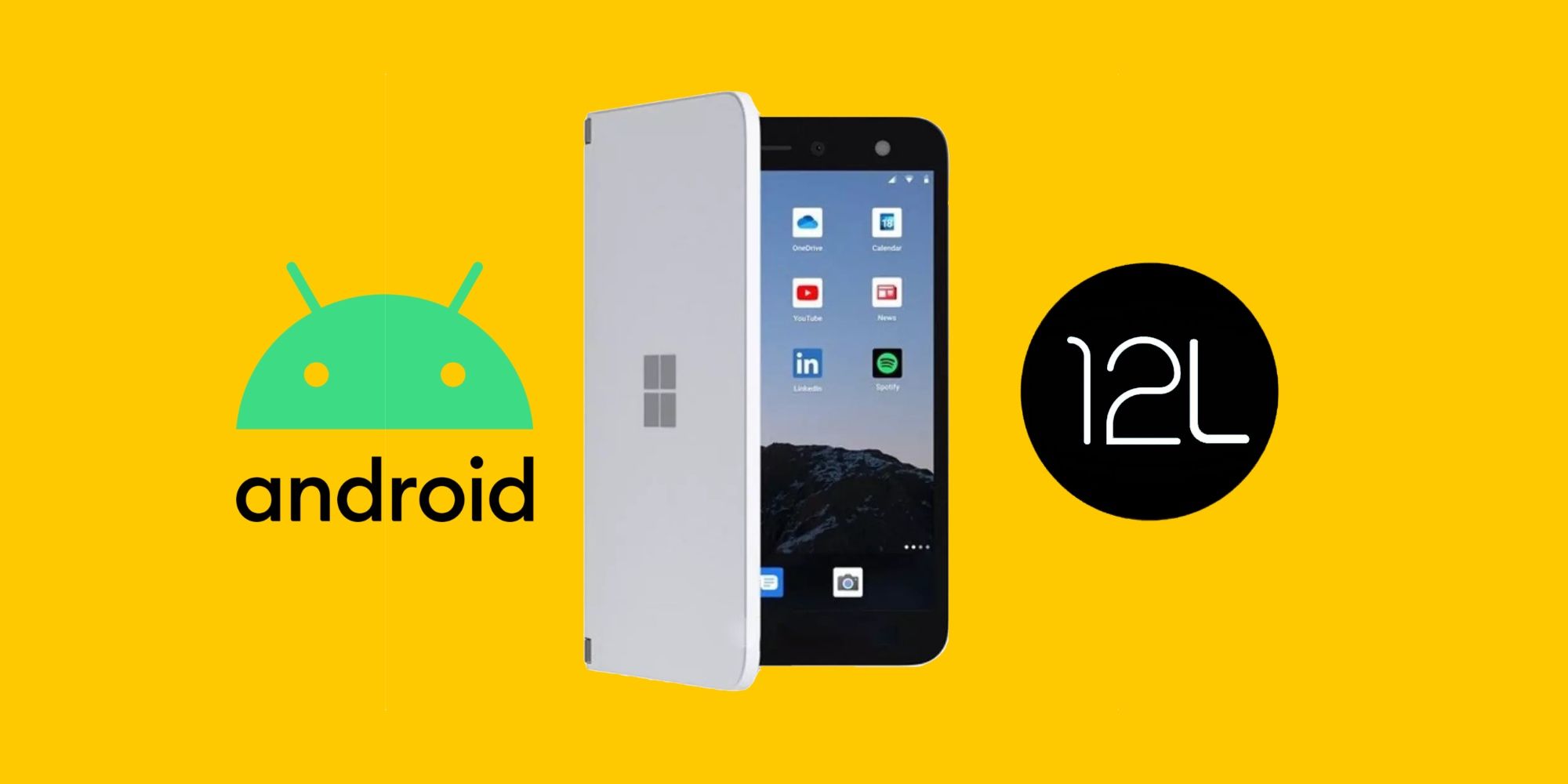 Microsoft apuesta a que Android 12L puede guardar su Surface Duo plegable