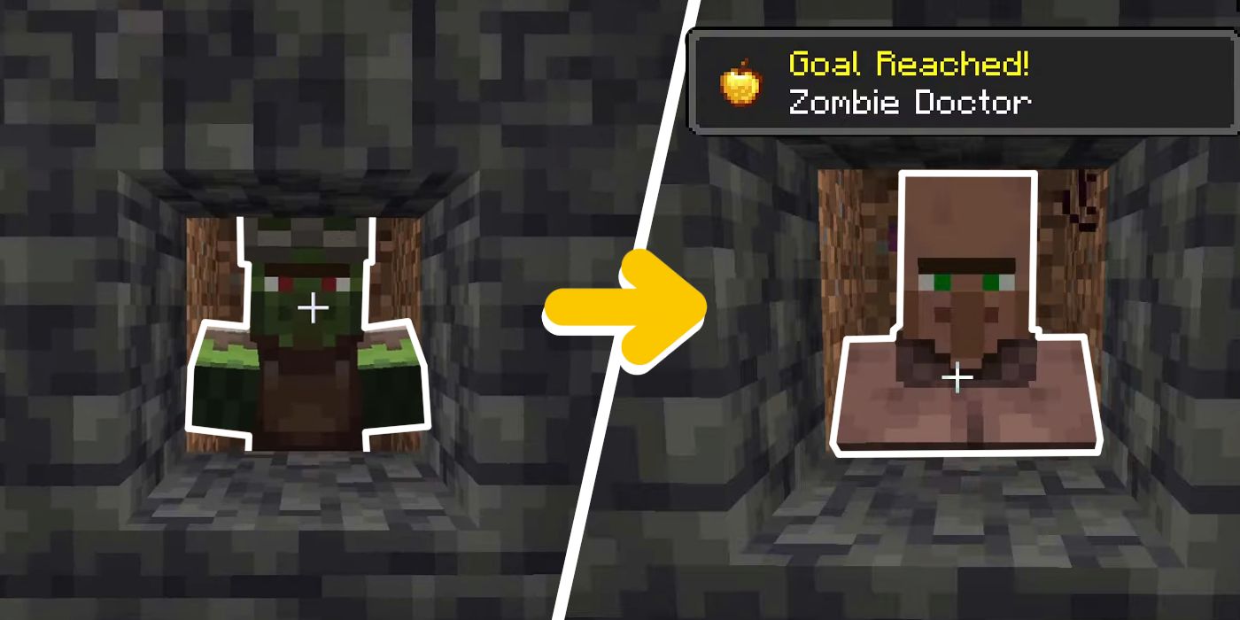 Minecraft: Cómo curar a los aldeanos zombis