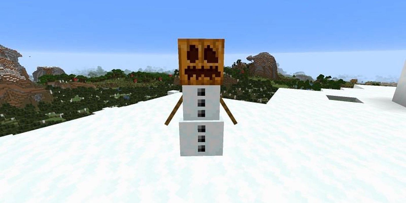 Minecraft Mod permite a los jugadores vestir a sus gólems de nieve con bufandas y sombreros