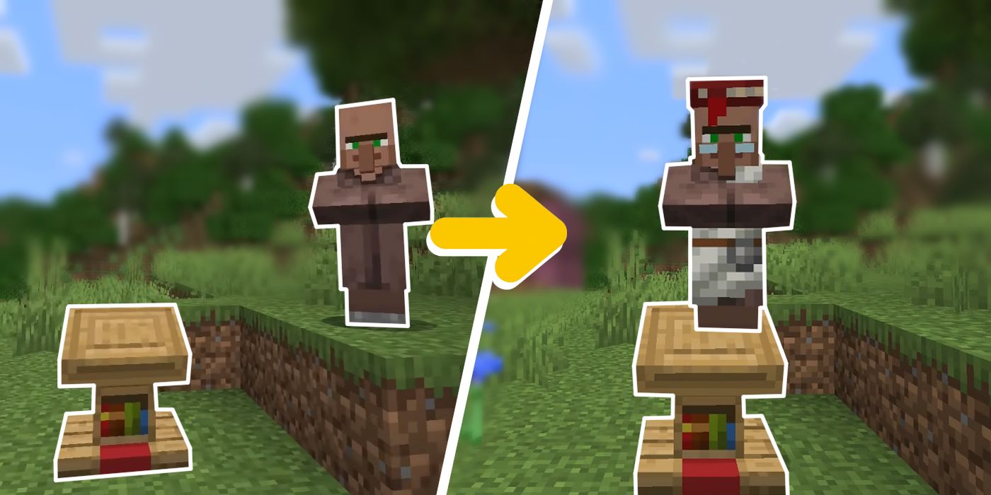 Minecraft: cómo crear nuevos tipos de aldeanos (y cuáles son los mejores)