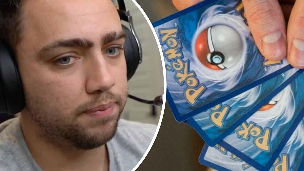 Mizkif revela cuánto dinero perdió en una enorme estafa de cartas de Pokémon