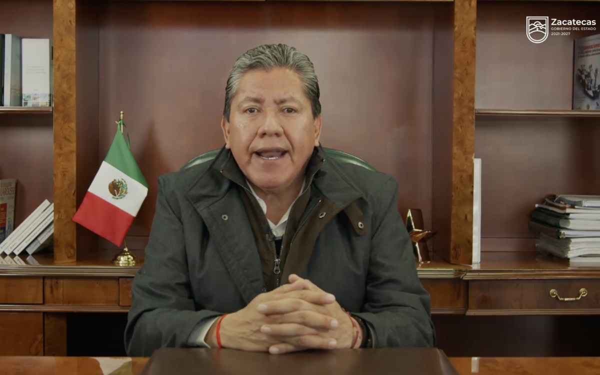 Monreal anuncia detenciones por abandonar 10 cuerpos frente a Palacio de Gobierno de Zacatecas