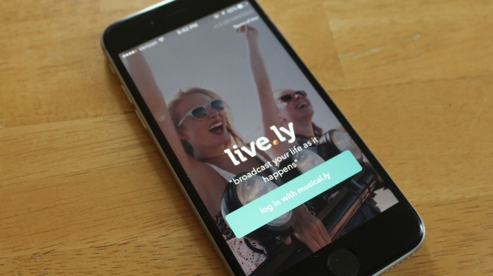 Musical.ly elimina su aplicación independiente de transmisión en vivo Live.ly