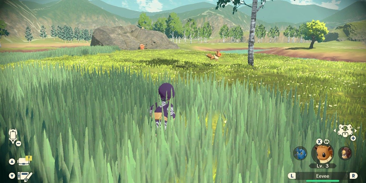Pokémon Legends: Arceus - Cómo encontrar (y atrapar) a Eevee