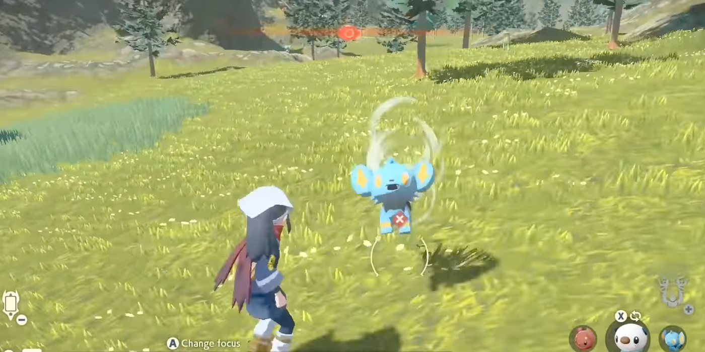 Pokémon Legends: Arceus muestra desafiantes capturas agresivas
