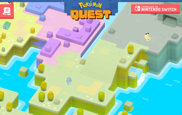 Pokémon Quest llega a la tienda de aplicaciones con una sacudida