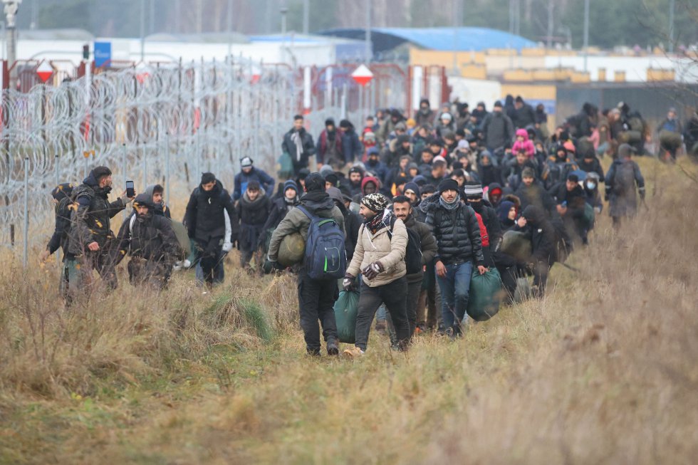 Polonia desmantela una banda que traficaba con migrantes desde Bielorrusia hasta Alemania
