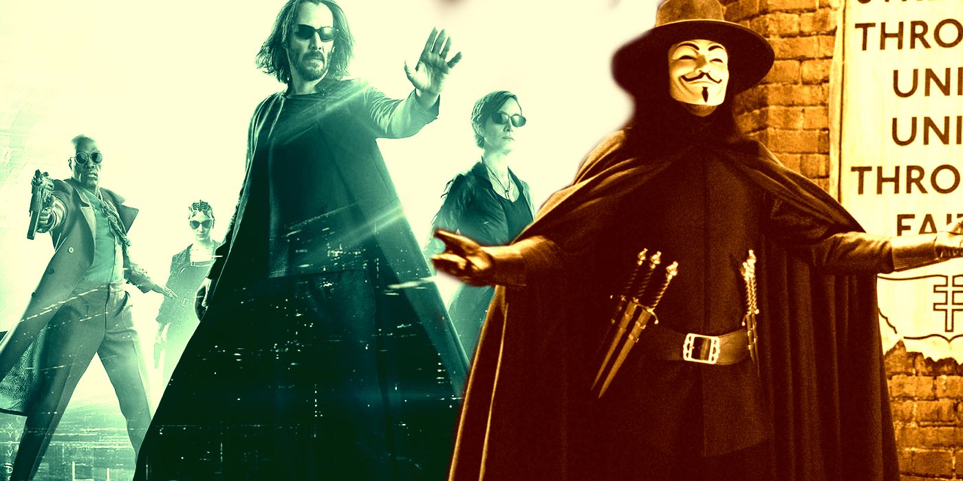 Por qué V de Vendetta es una mejor película Matrix que Resurrections