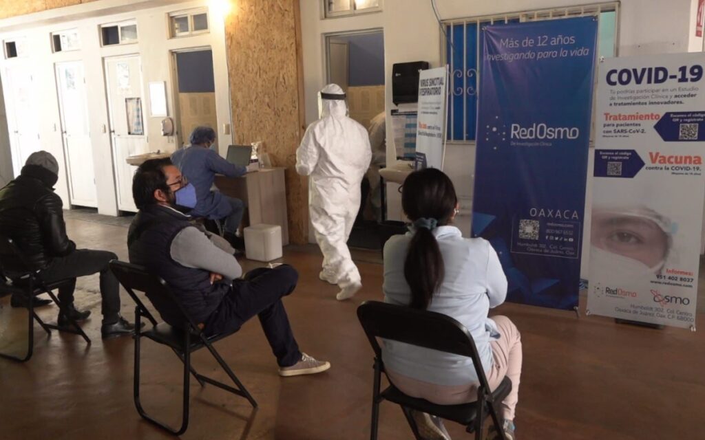 Red Osmo aplica pruebas Covid-19 gratis en Oaxaca; 35% son positivas