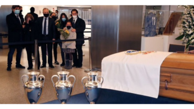 Se despiden aficionados de Paco Gento en el Estadio Santiago Bernabéu | Video