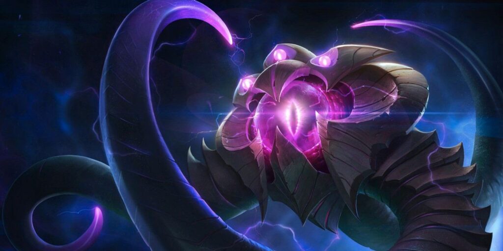 Se están probando las mejoras visuales de League of Legends Vel'Koz