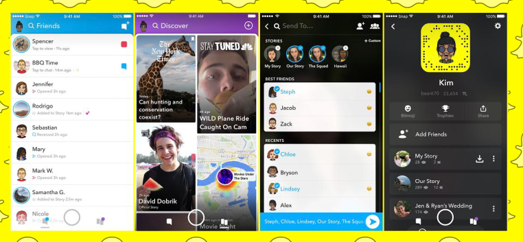 Snapchat inicia el rediseño personalizado del algoritmo dividiendo las redes sociales y los medios