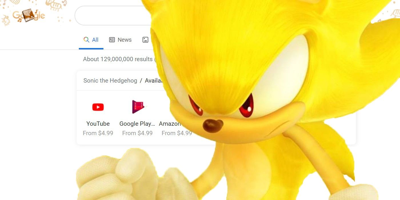 Sonic The Hedgehog Google Search Easter Egg: cómo encontrar y desbloquear Super Sonic