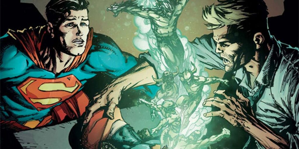 Superman y Constantine pueden ser opuestos, pero comparten un poder brutal