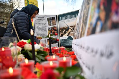 Un altar en honor a las víctimas del vuelo PS752, el 10 de enero de 2020.