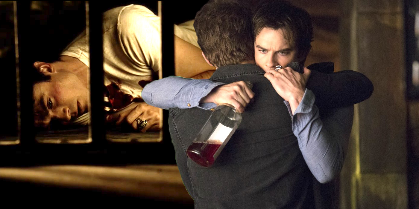 Una escena de la temporada 5 de Vampire Diaries demuestra que Damon siempre fue el mejor hermano