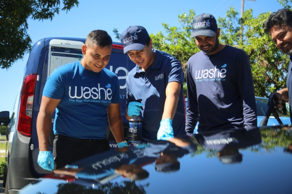 Washé recauda $ 3.5 millones para su servicio de lavado de autos bajo demanda y su plataforma de negocios