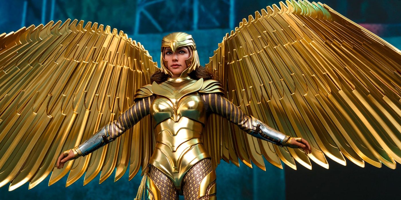 Wonder Woman obtiene figura de Hot Toys con armadura dorada, alas majestuosas y más