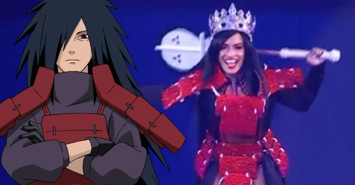 Zelina Vega honra a Naruto con traje de Madara Uchiha