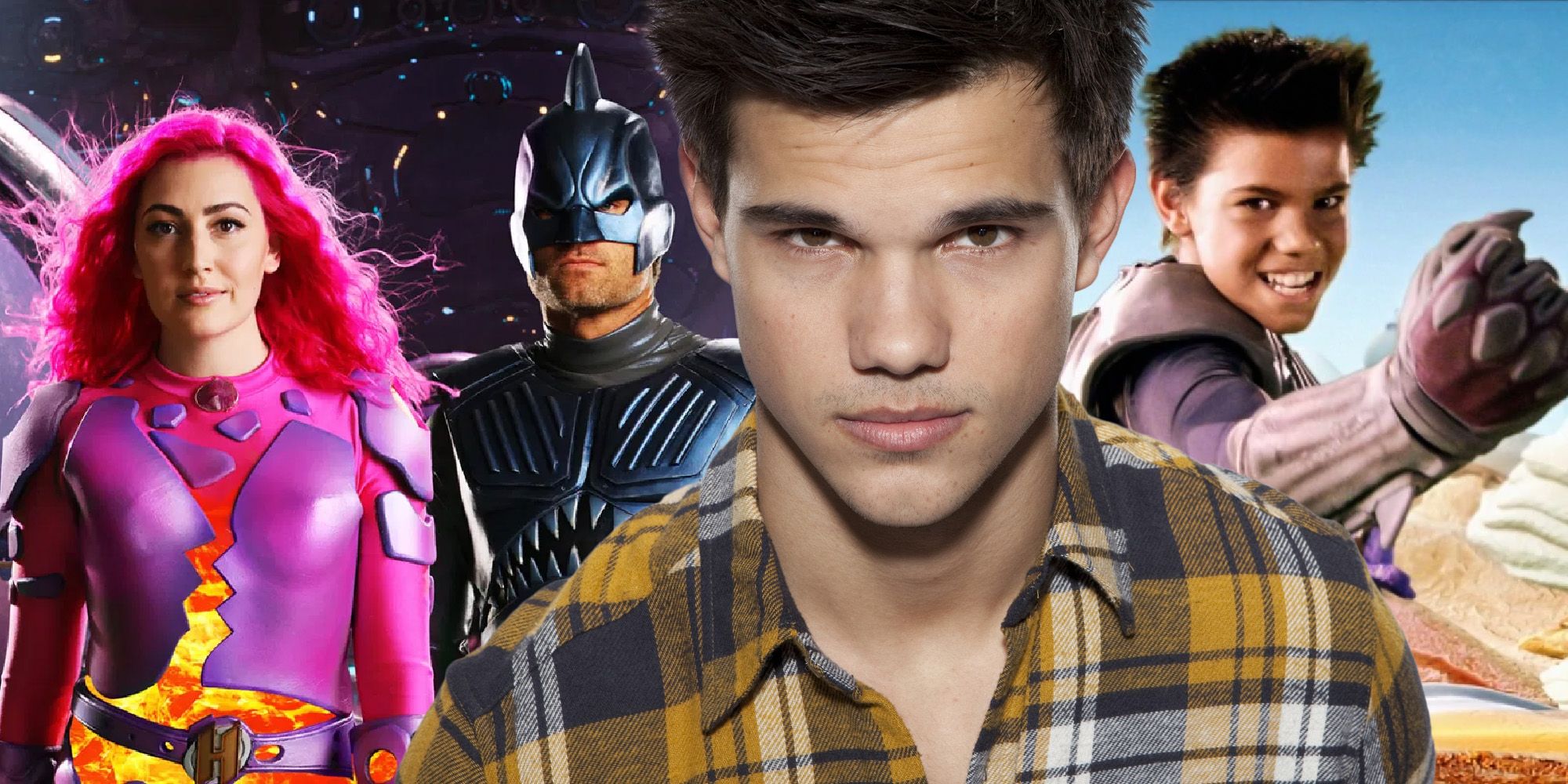 ¿Por qué Taylor Lautner no regresó como Sharkboy en We Can Be Heroes?