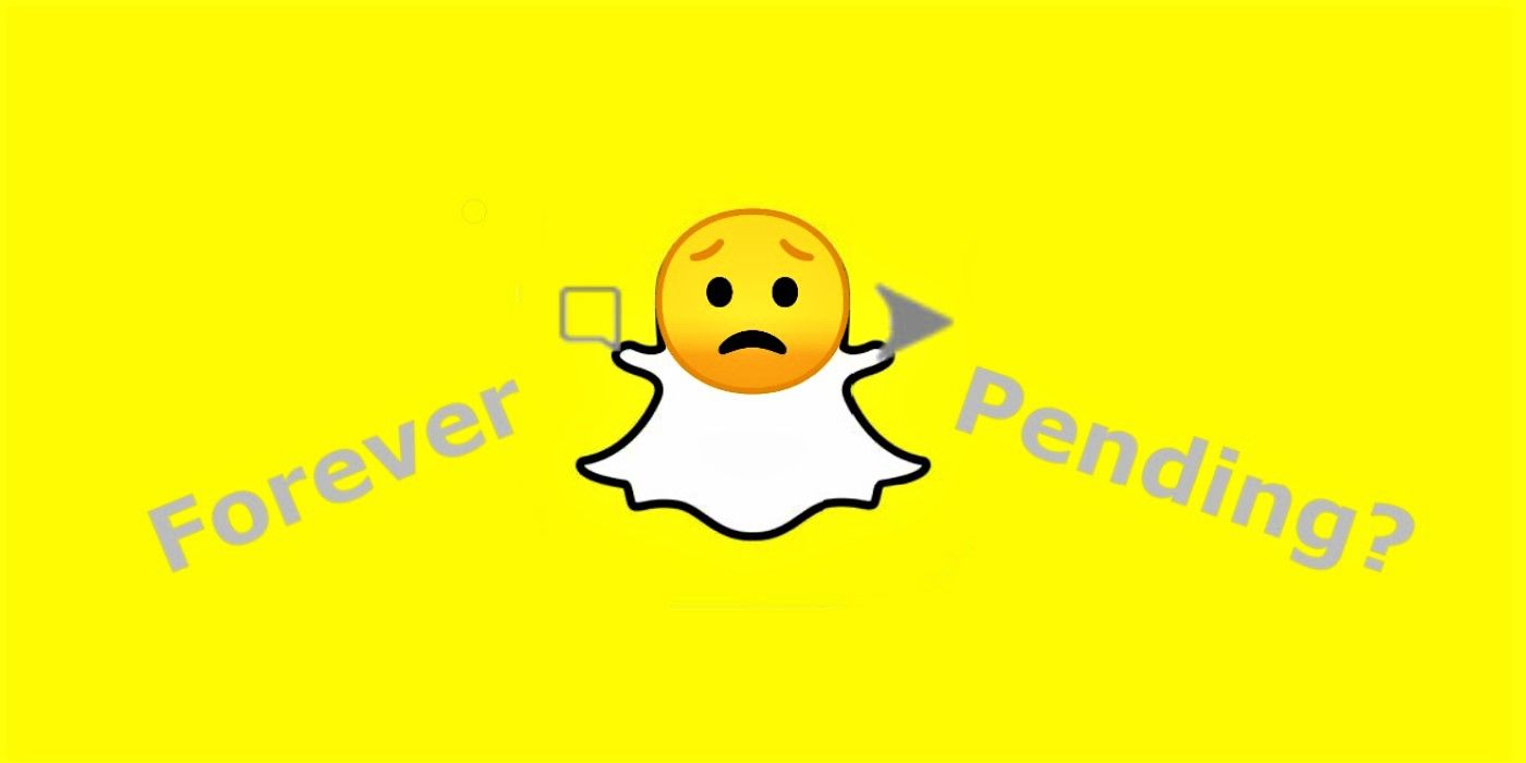 ¿Qué significa pendiente en Snapchat?