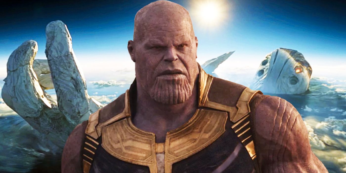 ¿Sabía Thanos sobre la aparición celestial en Infinity War?
