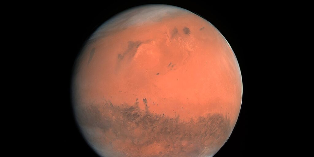 ¿De qué color es Marte y por qué?