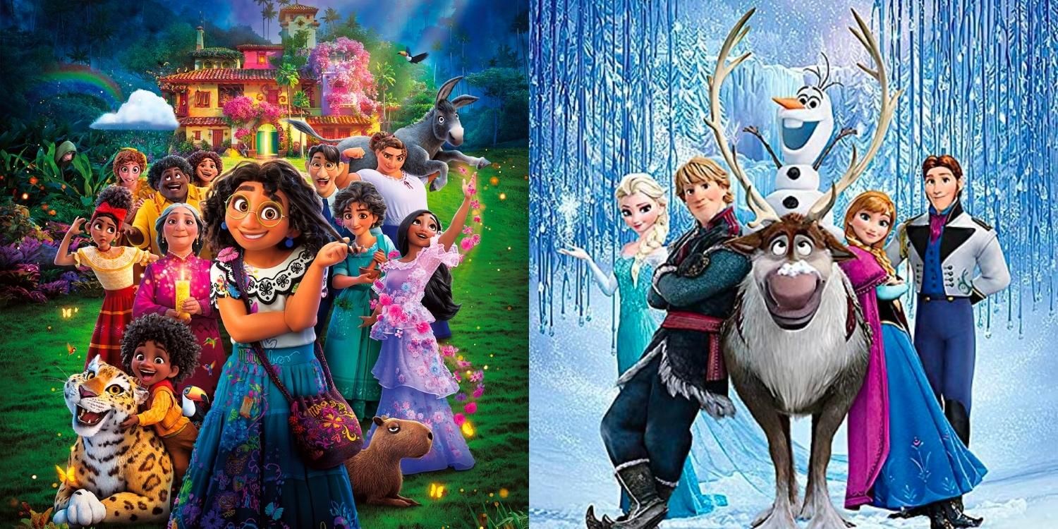 10 personajes de Encanto y sus mejores amigos de Frozen