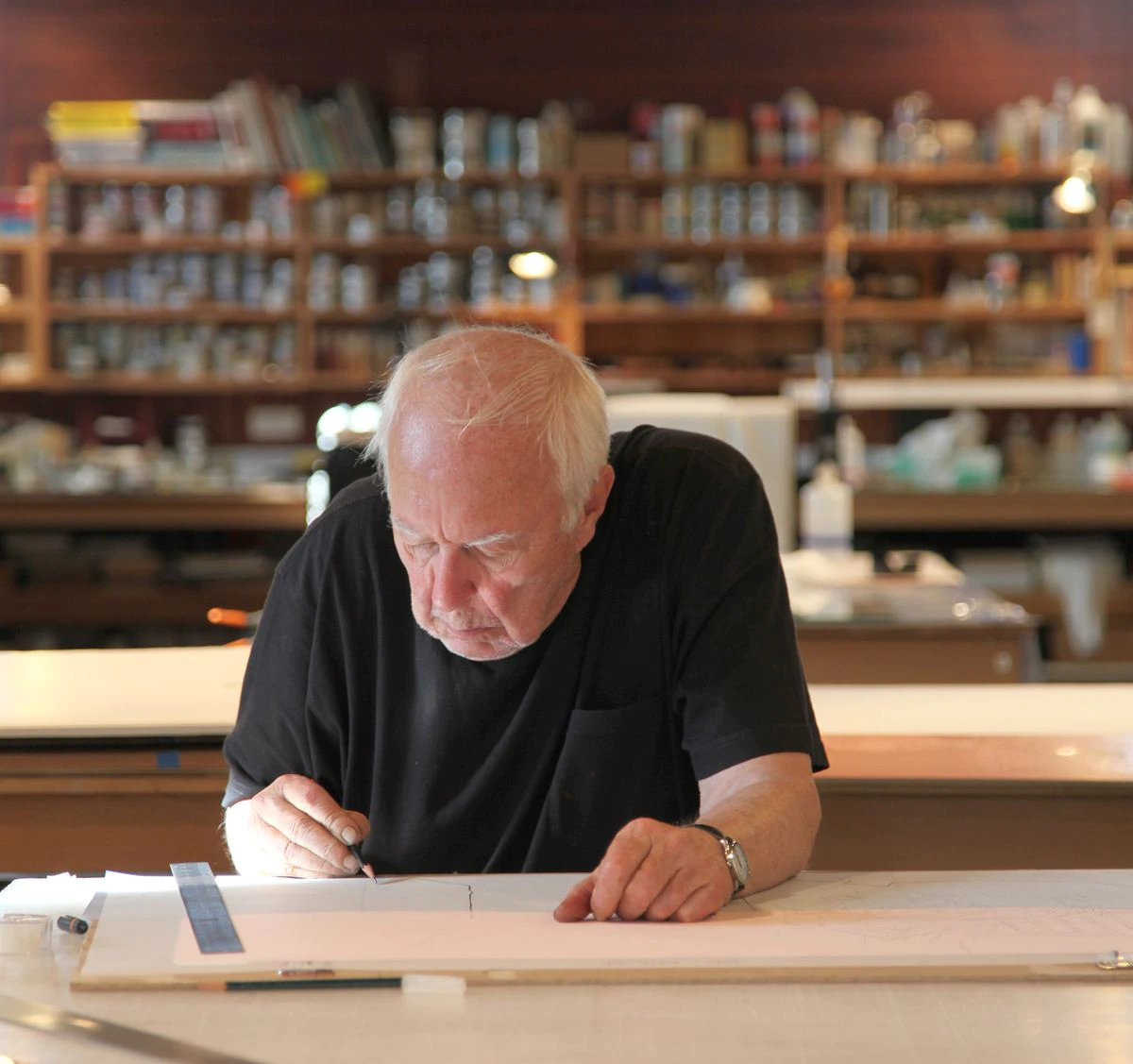 El orgullo de Jasper Johns: a sus 91 años, el mito del arte estadounidense sigue trabajando