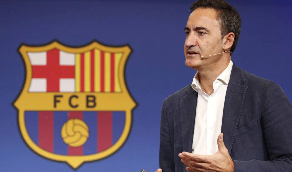 El director general del FC Barcelona, Ferran Reverter, deja el club por su enfrentamiento con Laporta