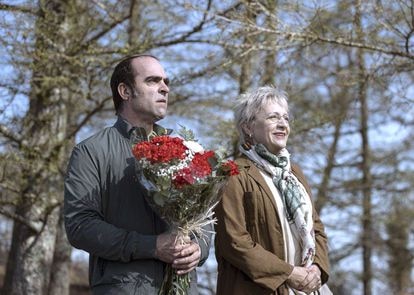 Blanca Portillo, junto a Luis Tosar en 'Maixabel'.