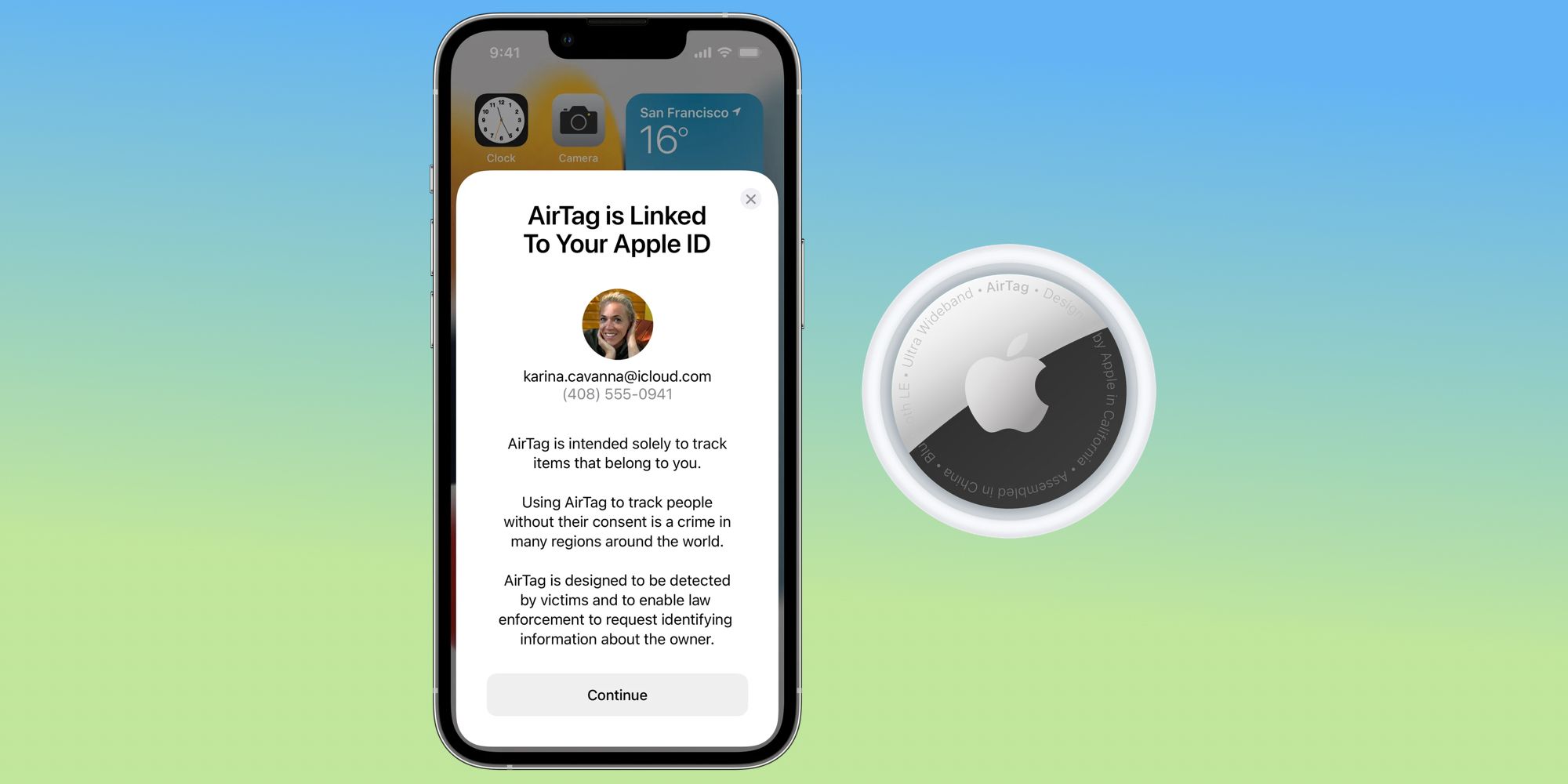 AirTags recibe alertas contra el acecho en iOS 15.4 Beta