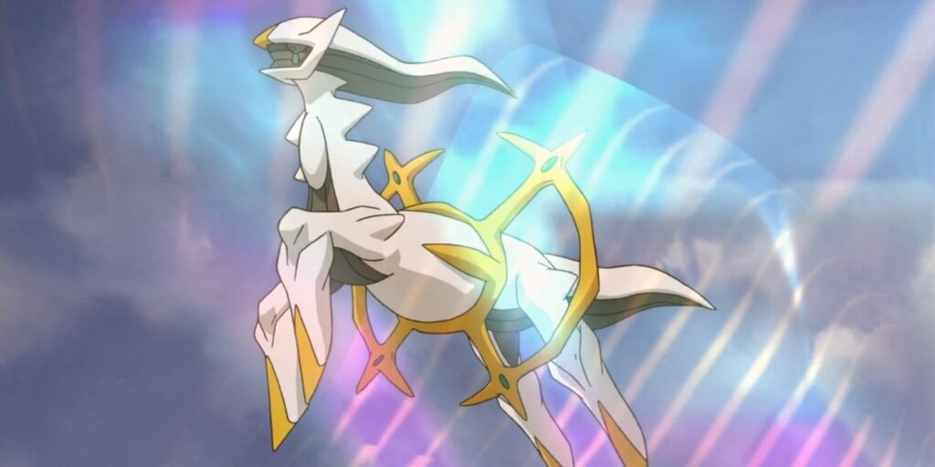 Arceus es secretamente 3 diseños de Pokémon legendarios combinados