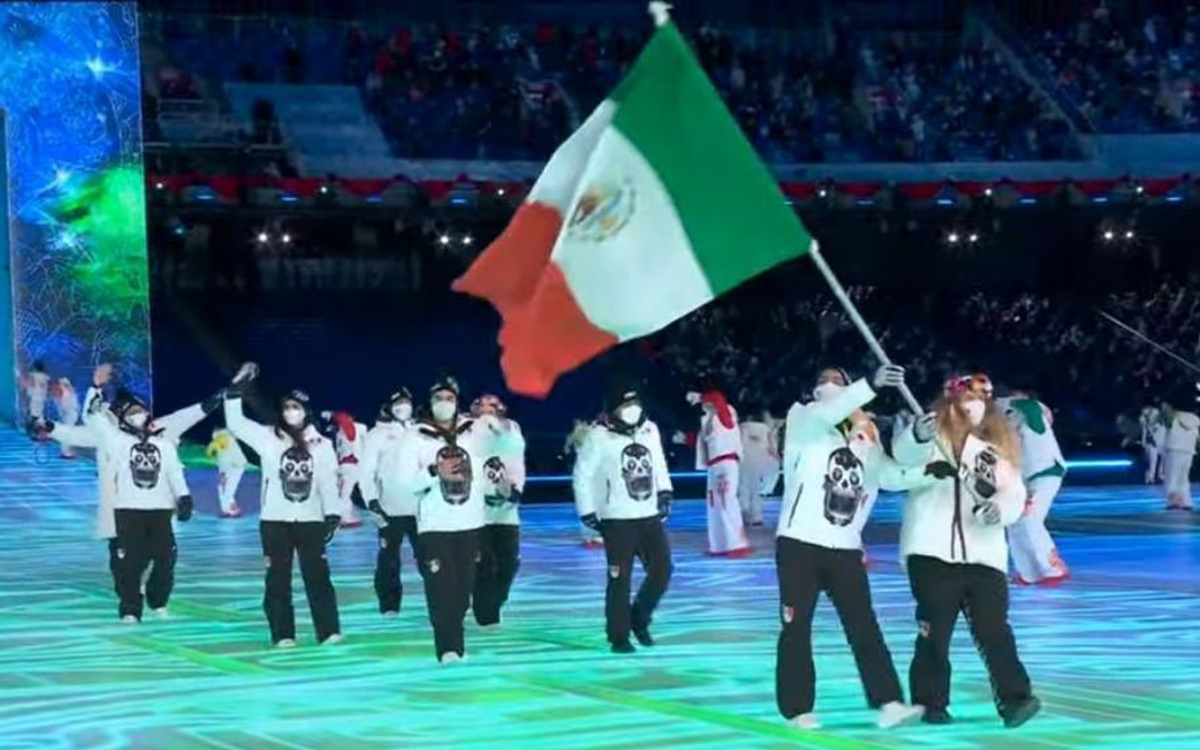 Así lució la Delegación Mexicana en la inauguración de Beijing 2022 | Fotos