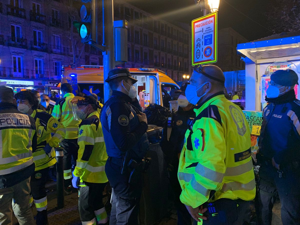 Ataques en grupo y con machetes: resumen de una noche letal en Madrid