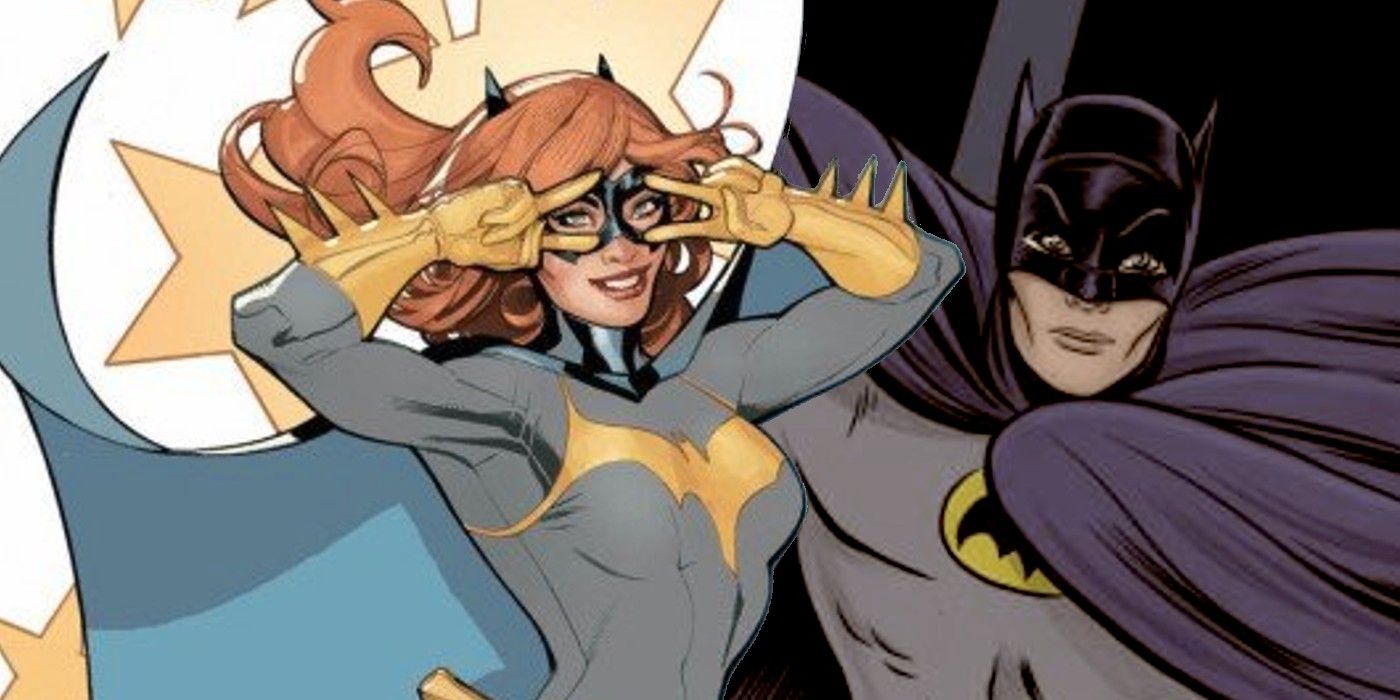 Batgirl canaliza a Adam West en nuevo fan art