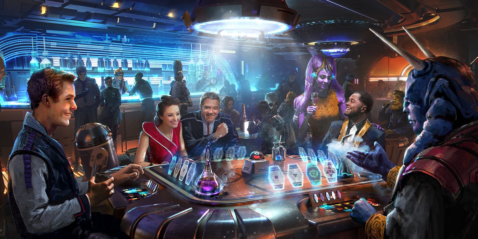 Blue Shrimp de Disney's Star Wars Hotel tardó 6 meses en crearse