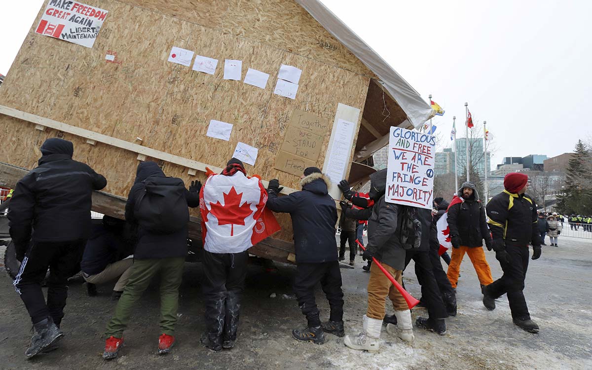 Canadá: Ottawa declara el estado de emergencia por las protestas contra la vacunación obligatoria