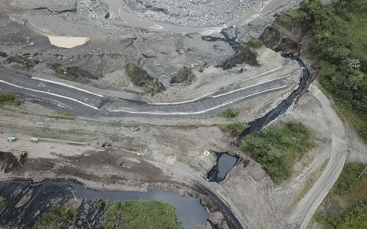 Cerca de 6 mil 300 barriles de crudo derramados en Piedra Fina, en la Amazonía ecuatoriana