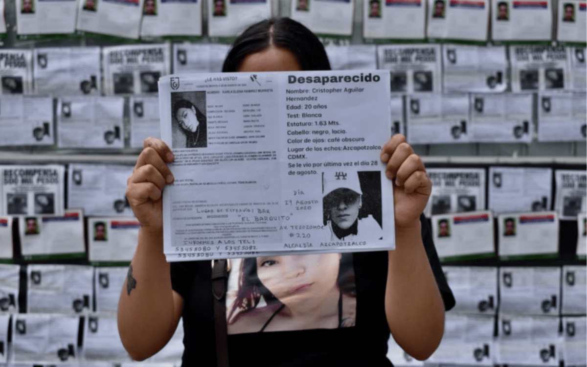 Ciudad de México: En la capital, también hay crisis de personas desaparecidas