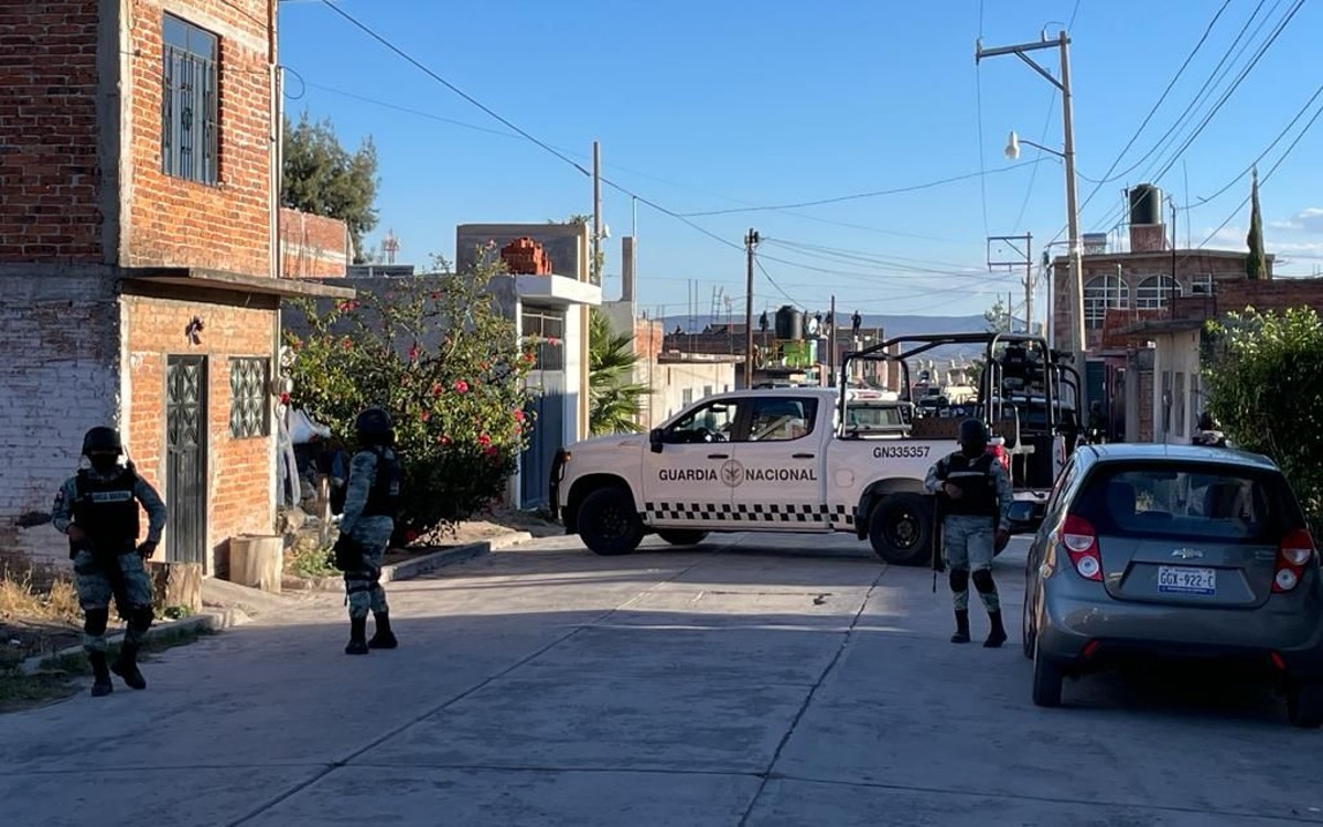 Civiles armados atacan a las fuerzas de seguridad en Pénjamo, GTO