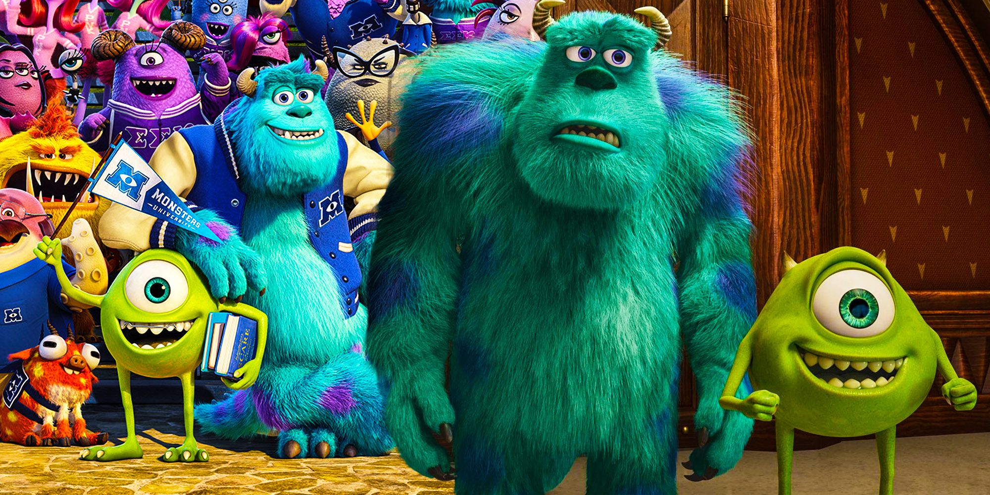 Cómo Monsters University reconectó el origen de Mike y Sulley