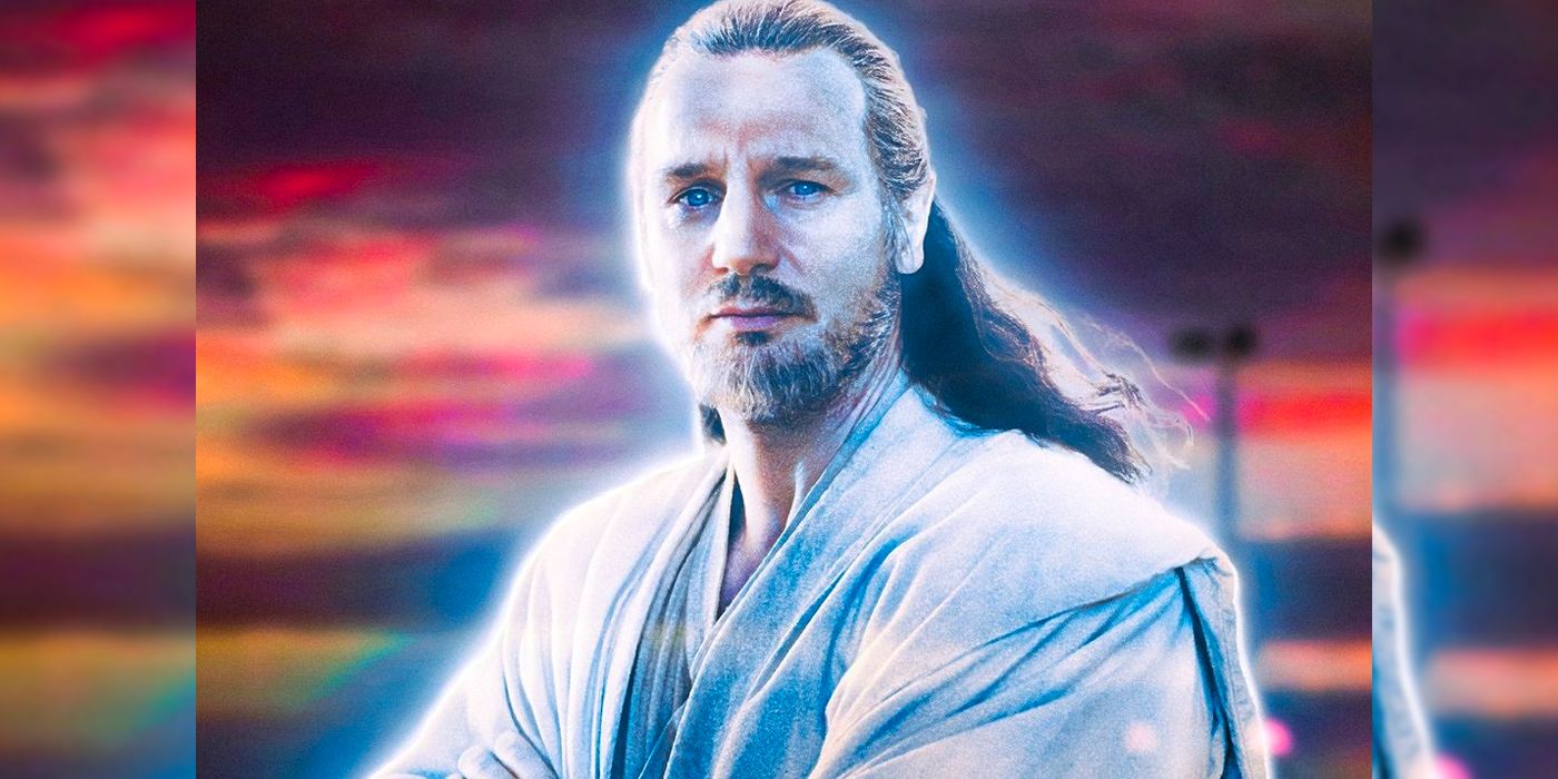Cómo se vería el fantasma de la fuerza de Qui-Gon Jinn en el show de Obi-Wan Kenobi