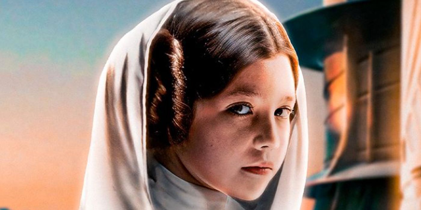 Cómo se vería una joven princesa Leia en el show de Obi-Wan Kenobi