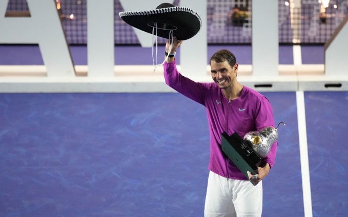 Conquista Rafael Nadal el Abierto Mexicano de Tenis 2022 | Video