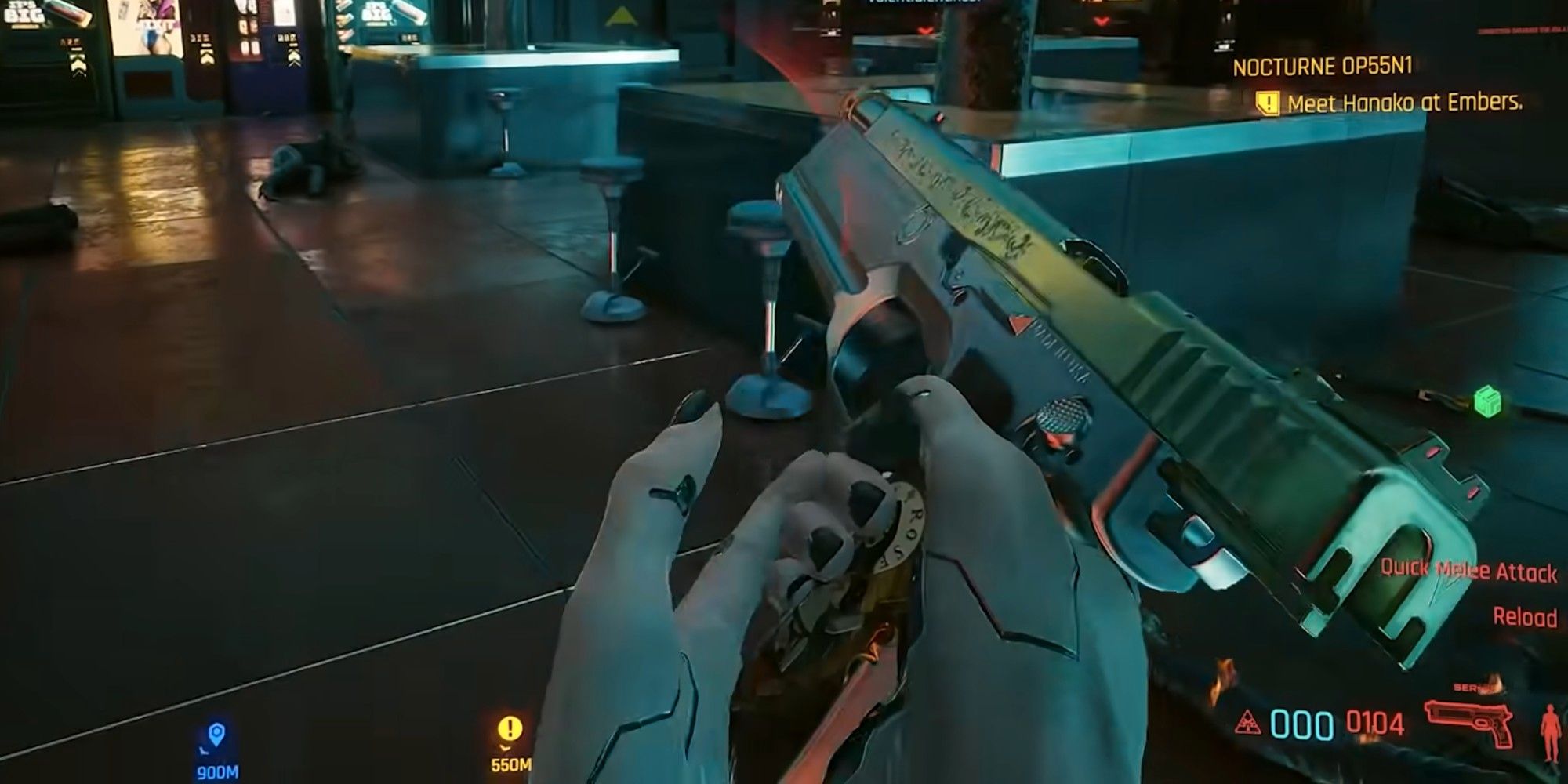 Cyberpunk 2077: Cómo obtener la nueva pistola Seraph