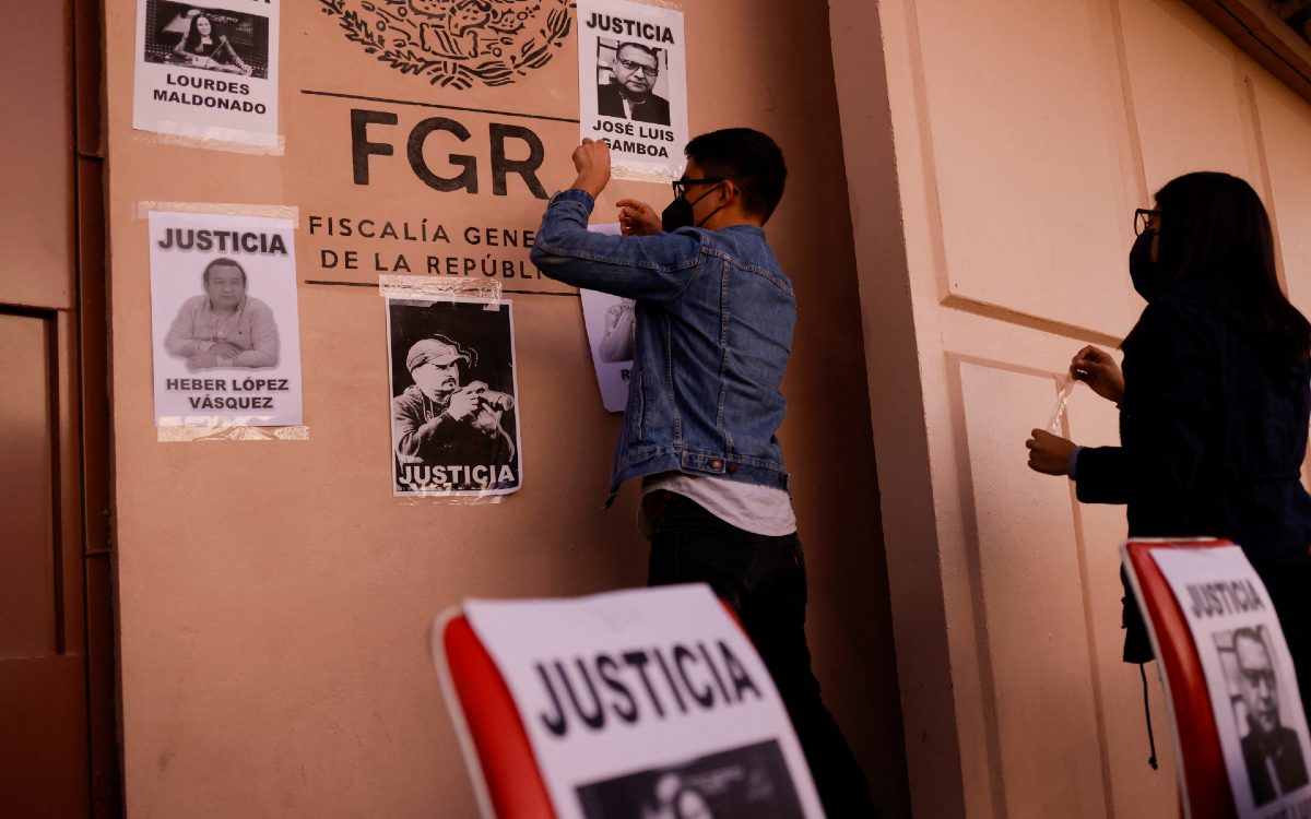 Dictan prisión preventiva a los acusados por asesinato del periodista Heber López