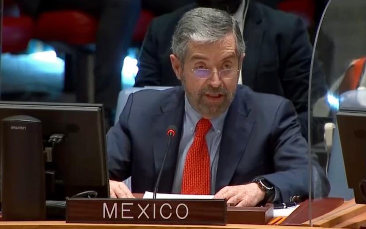 Distensión, diplomacia y diálogo, sugiere México ante la ONU para solucionar tensión entre Rusia y Ucrania | Video