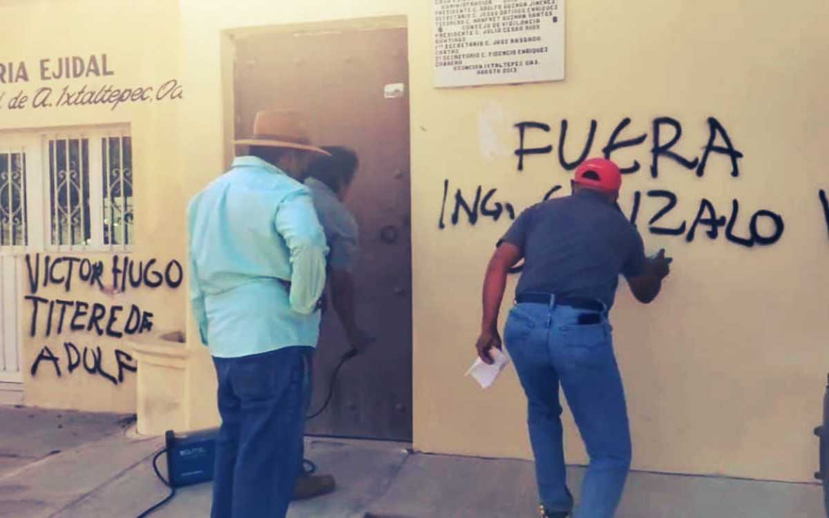 Ejidatarios zapotecas denuncian a funcionarios de la Procuraduría Agraria por avalar elección irregular