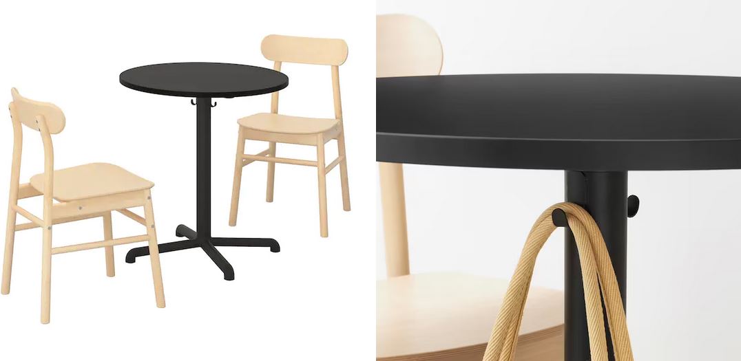 El conjunto de mesa y sillas del outlet de Ikea a un precio nunca visto